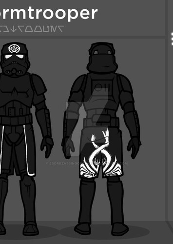 Smacksart Stormtrooper: Kinto Hake's stealth suit