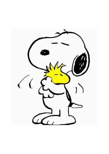 Snoopy and Woodstock