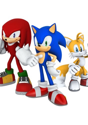 Sonic, Tails, Knuckles