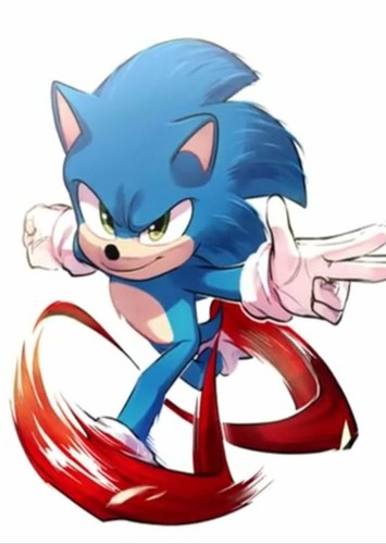 Sonic the hedgehog.⚡