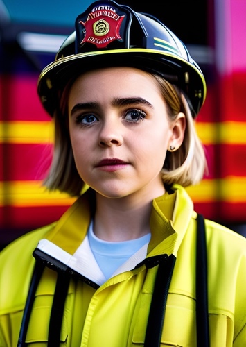 Firefighter Sophia Parker