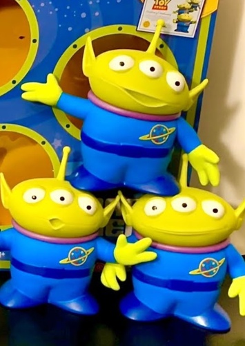 Squeeze Toy Alien Trio