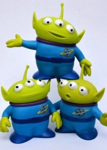 Squeeze Toy Alien Trio