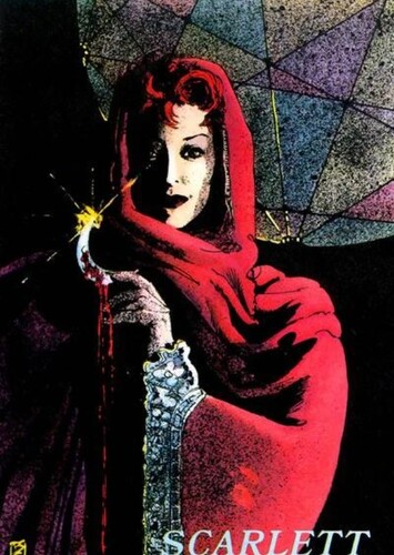 Stained-Glass Scarlet