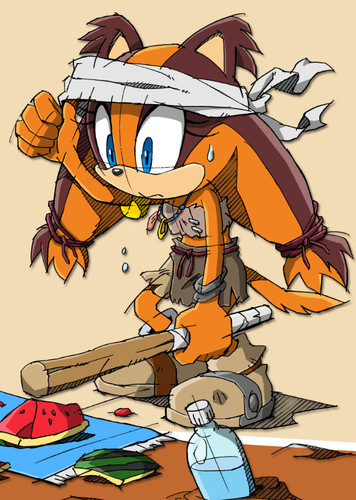 Sticks the Badger