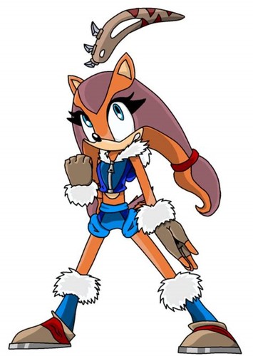 Sticks the badger
