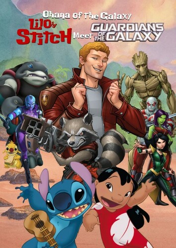 Stitch vs the Guardians of the Galaxy