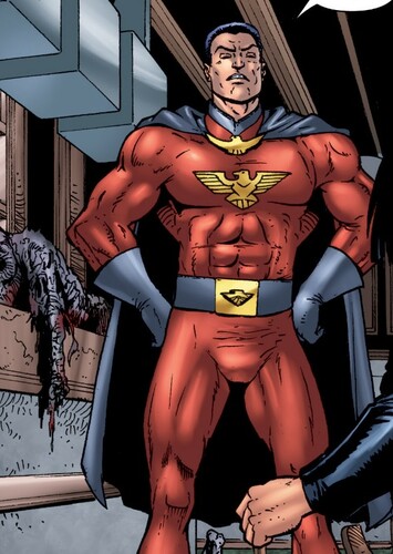 Stormfront (homelander and black noir's biological father from comics)