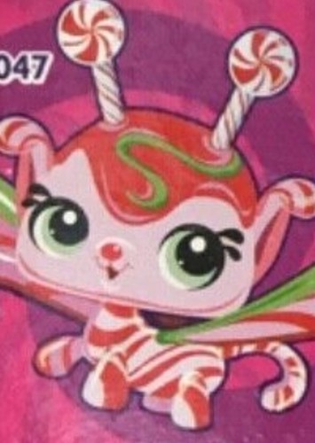 Striped Wings Sweet Candy Lollipop