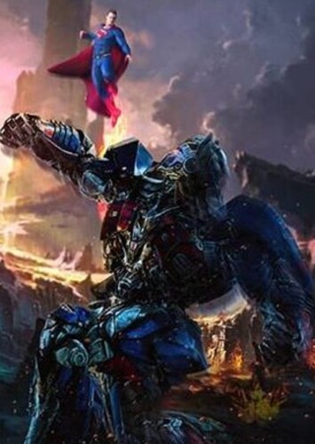 Superman vs Optimus Prime
