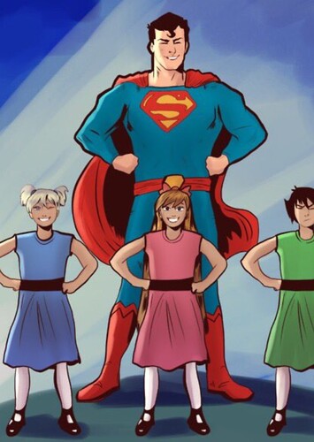 Superman X Powerpuff Girls: Truth Justice, and Everything Nice