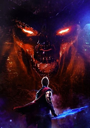 Surtur in Thor Ragnarok (2017)