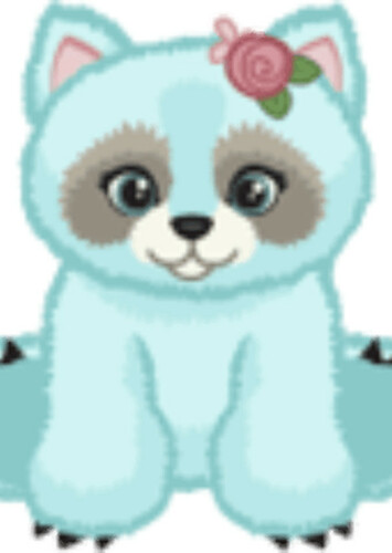 Sweet Spring Raccoon