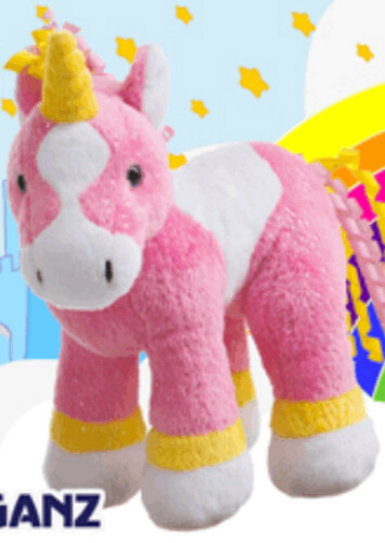 Swirly Curl Unicorn