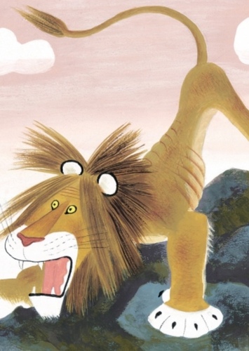 Tawny Scrawny Lion