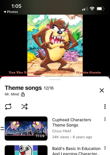 Taz the Tasmanian devil