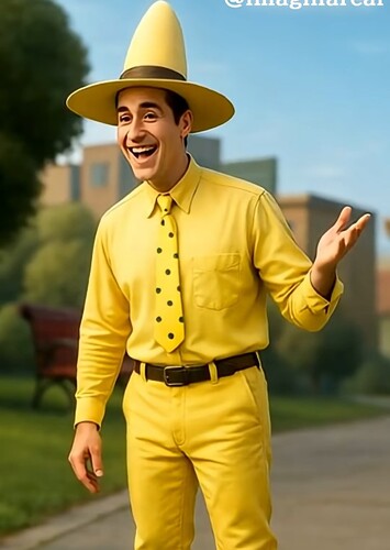 Ted, The Man With The Yellow Hat