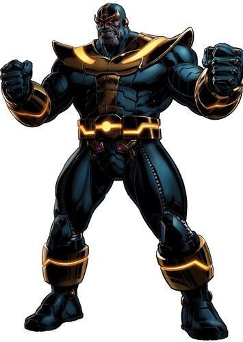 Thanos [mid-credits scene]