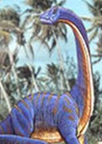 The Big Blue Brachiosaurus