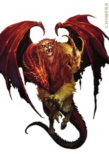 The lion head