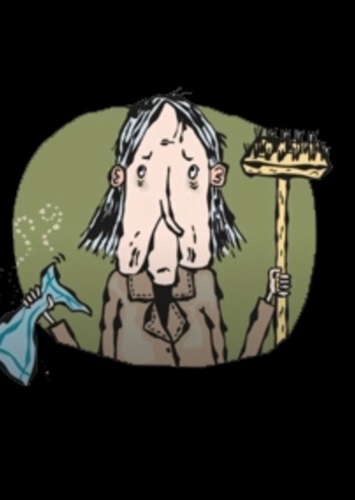The cleaning lady