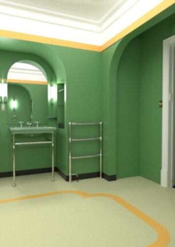 The Green Bathroom