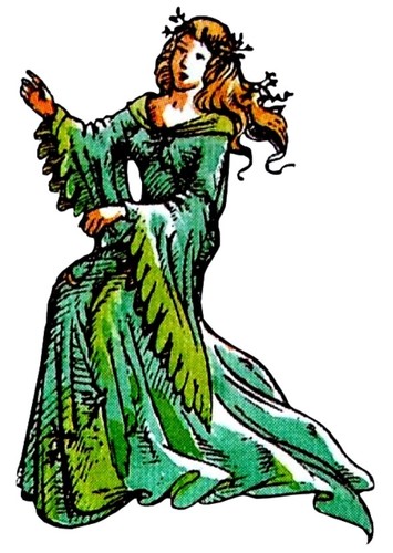 The Lady of the Green Kirtle