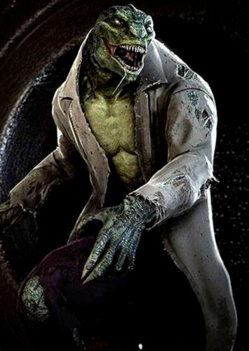 The Lizard has a comic accurate and threatening design