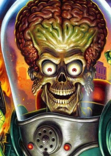 The Martians from mars attacks and ridley