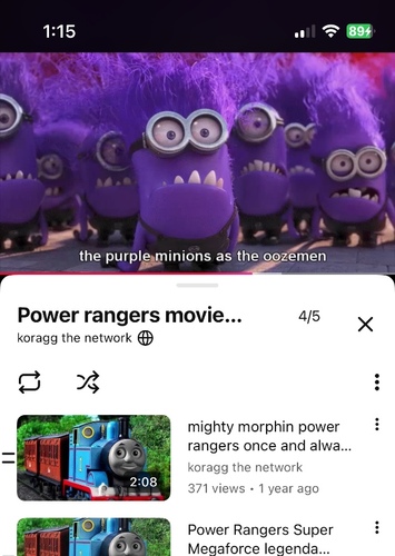 The purple minions