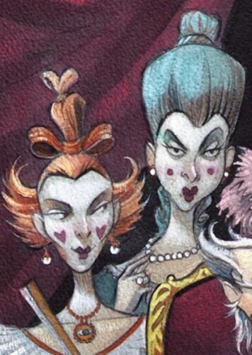 The White-Faced Women