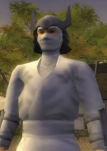 The White Ninja Leader