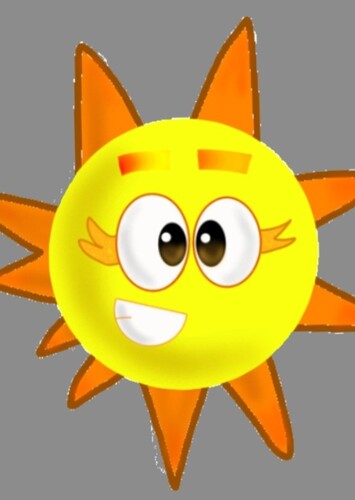 The yellow Sun