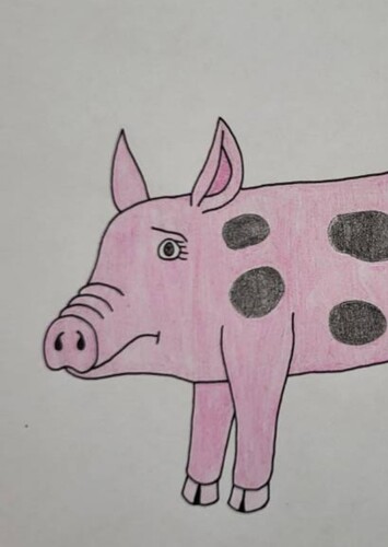 The young pigs