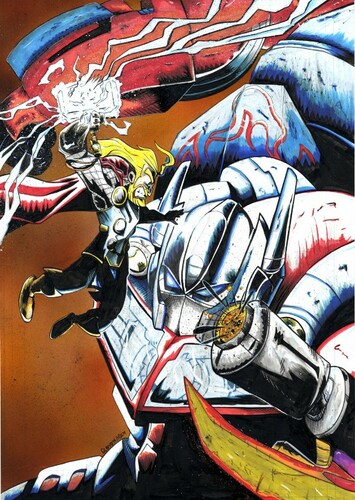 Thor vs Optimus Prime