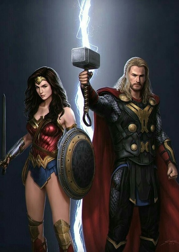 Thor vs Wonderwoman