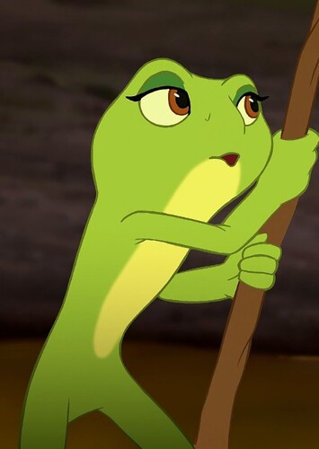 Tiana (Frog) (The Princess and the Frog)