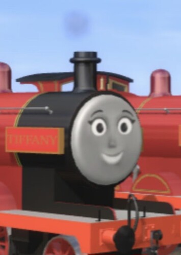 Tiffany The Red Tender Engine