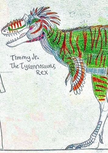 Timmy Junior The Tyrannosaurus Rex