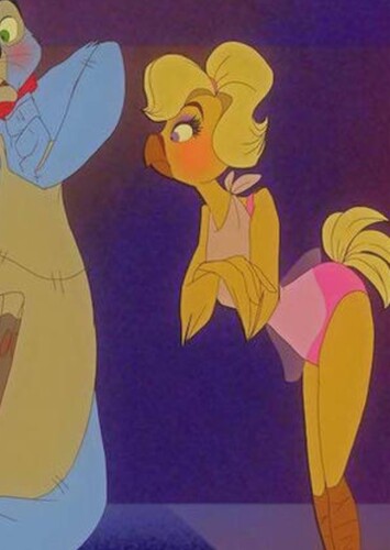 Toy Chica in Don Bluth's Five Nights at Freddy's (1990's)
