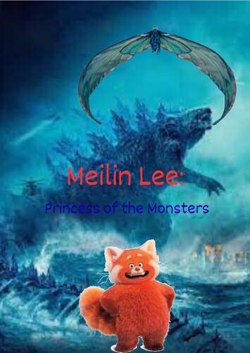 Turning Red x Godzilla