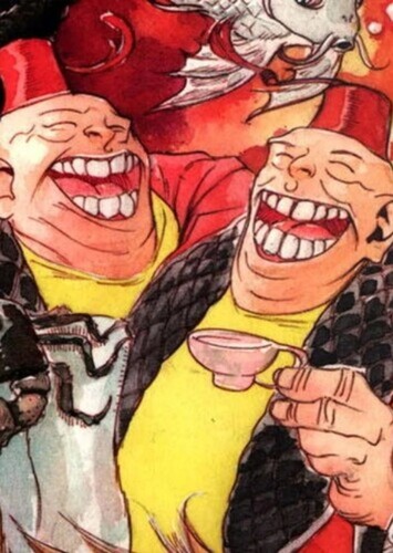 Tweedledee and Tweeldledum