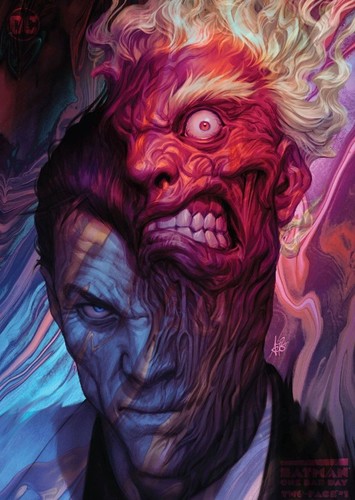 Two-Face's Diagnosis:Cognitive Dissonance+PTSD+BP+Dissociative Identity Disorder