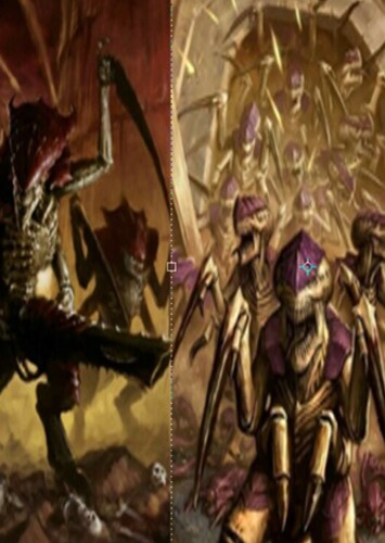 Tyranids Warrior,Gaunt and Ripper