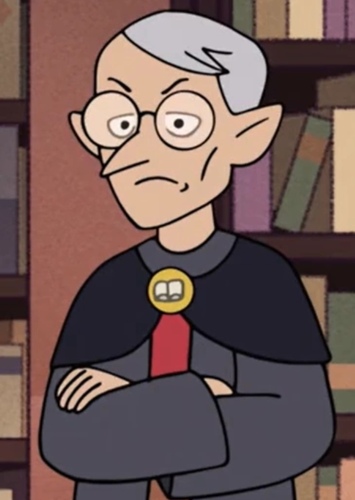 Unnamed bespectacled librarian