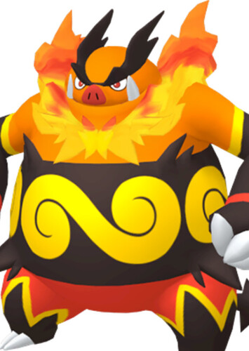 Urbain/Taunie's Emboar (English Dub)