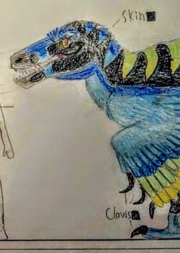 Urzni The Evil Female Utahraptor