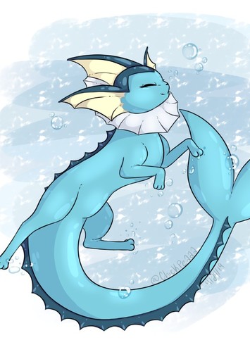 Vaporeon in Pokémon Mystery Dungeon (Anime)