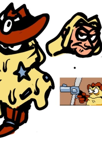 Vigilante/Lante (Dyed hair light yellow)