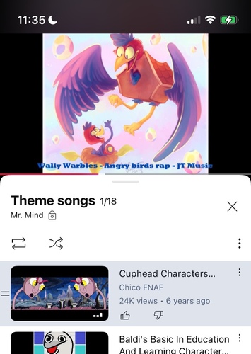 Wally warbles